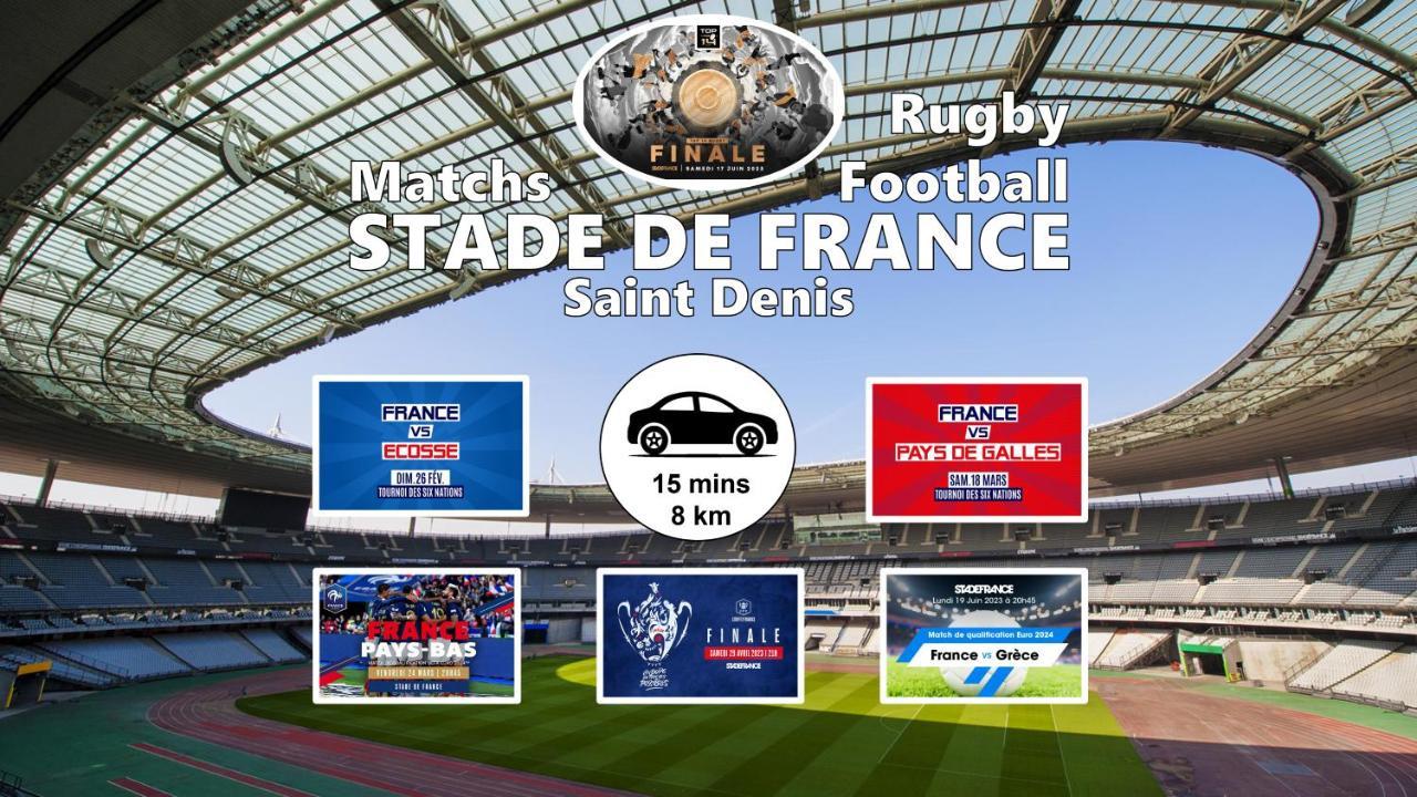 Room & Parking In Shared Appartment With Proprietor L 25 Mins From Paris Gare Du Nord, Cdg Airport & Stade De France Montmagny ภายนอก รูปภาพ